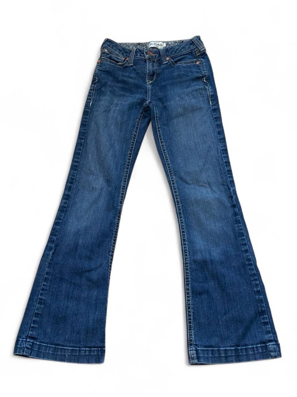 Ariat R.E.A.L Kimberly wide leg jeans in Naomi wash